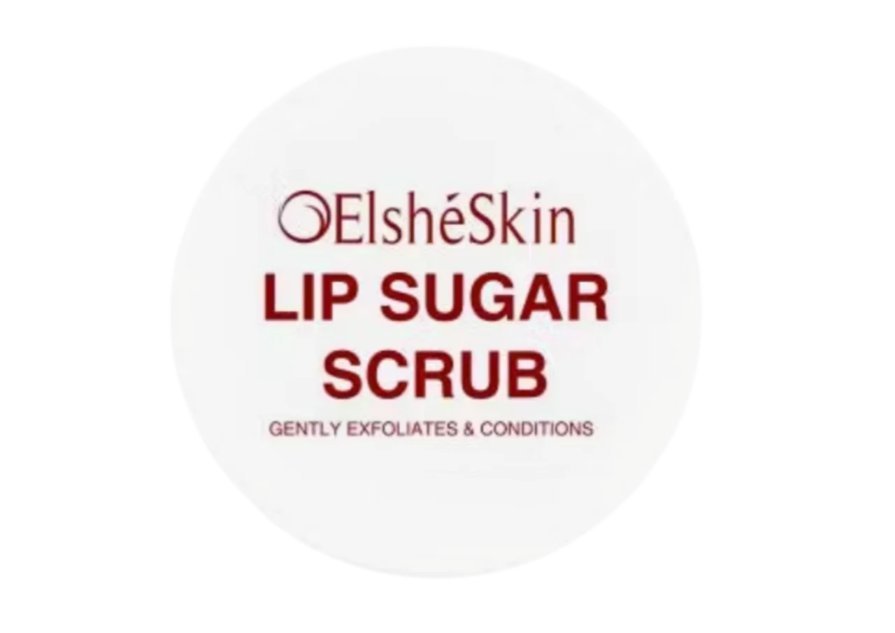 Kemasan ElsheSkin Lip Sugar Scrub untuk bibir lembut